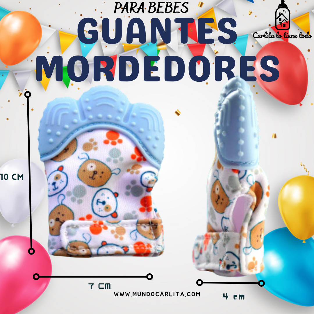 Guante Mordedor de Silicona para Bebé (1 pieza)