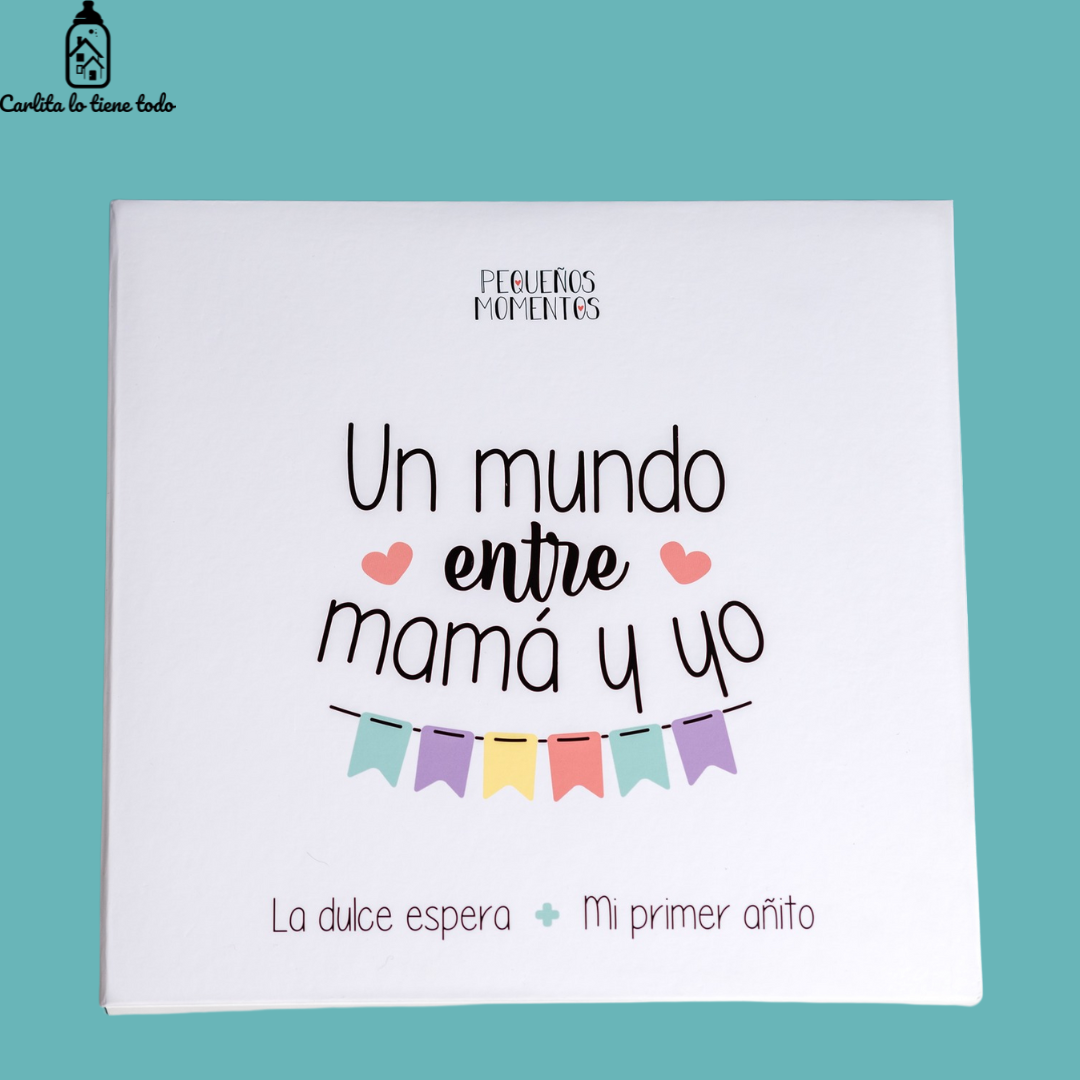Álbum de Recuerdos para Bebé 2 en 1: Embarazo y Primer Año | Personalizable