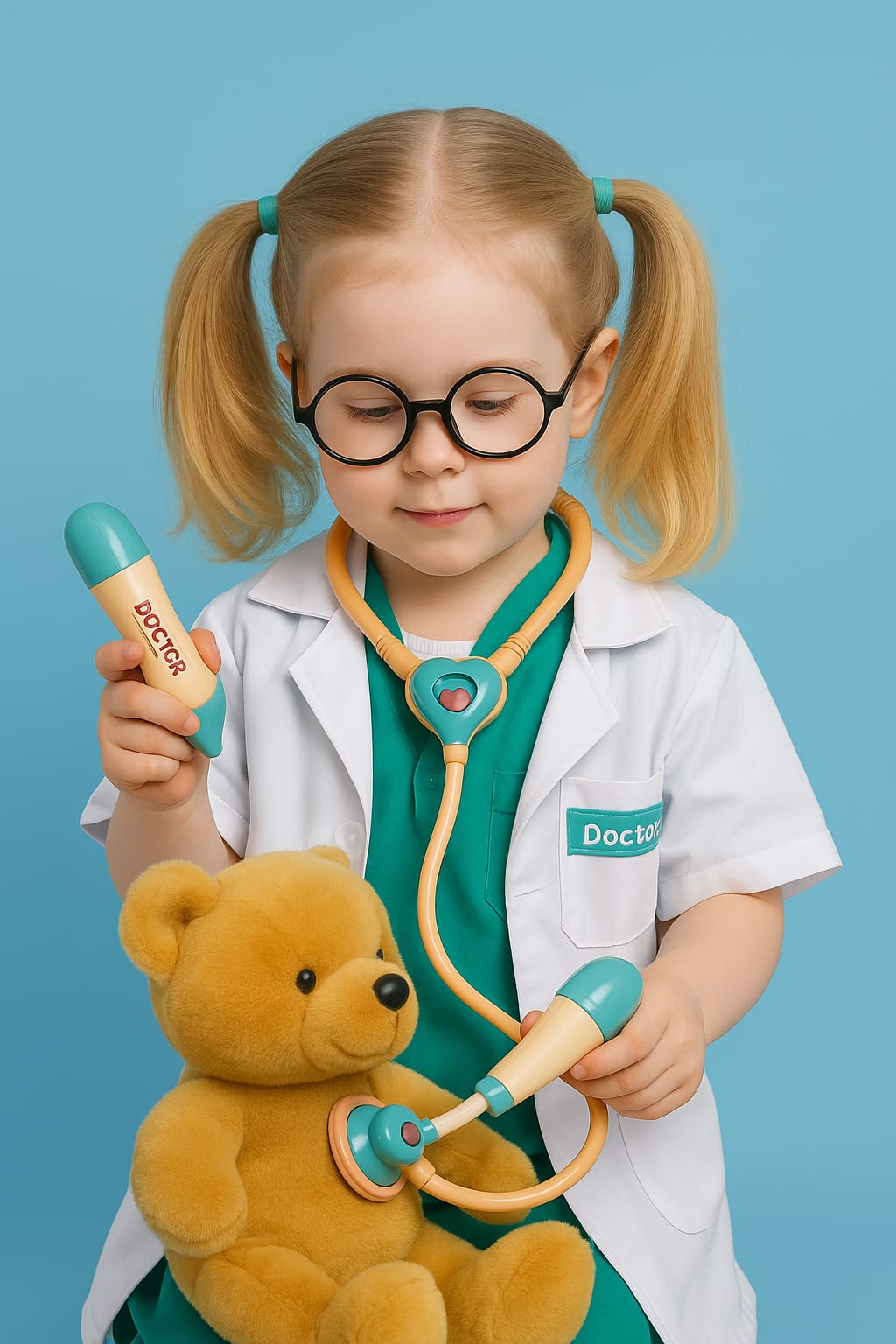 Set de Doctor para Niños 3+ | Carrito Médico Educativo