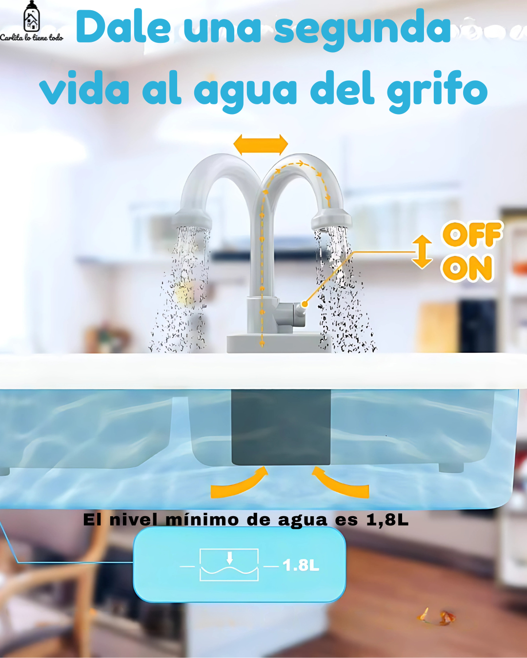 Fregadero Infantil con Agua Real – Juego de Cocina para Niños | Carlita Bolivia