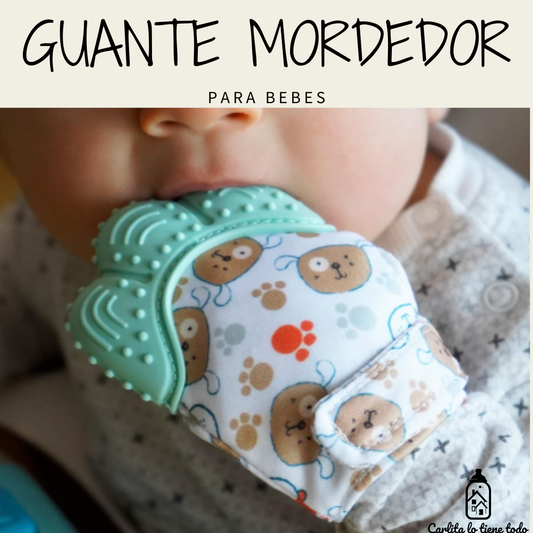Guante Mordedor de Silicona para Bebé (1 pieza)