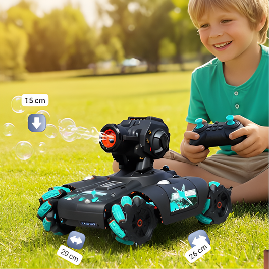 Carro RC 4WD con Burbujas 2.4 G – Luces, música y batería recargable