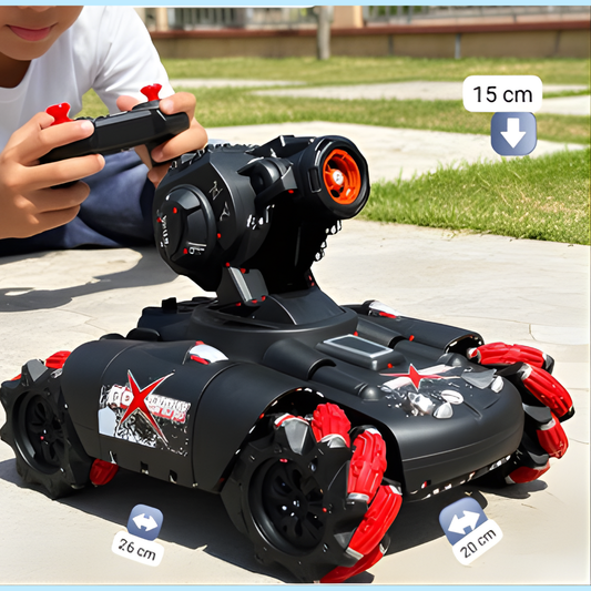 Carro RC 4WD con Burbujas 2.4 G – Luces, música y batería recargable