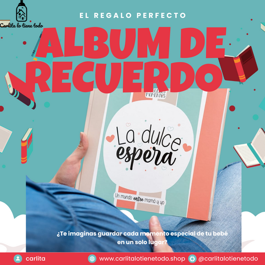Álbum de Recuerdos para Bebé 2 en 1: Embarazo y Primer Año | Personalizable