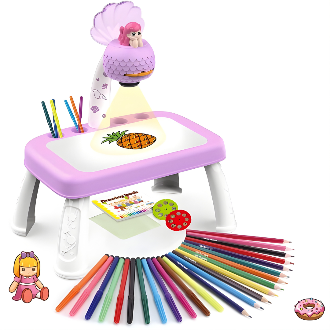 Proyector de Dibujo Infantil Educativo – Mesa de Proyección para Niños