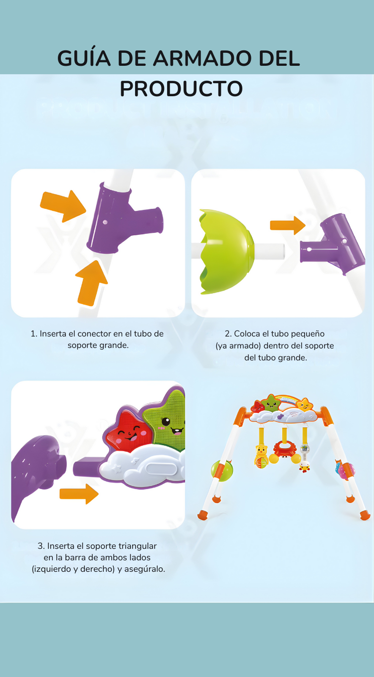 Gimnasio de Actividades Musical para Bebé “Little Star” | Estimulación Temprana (0–4 años)