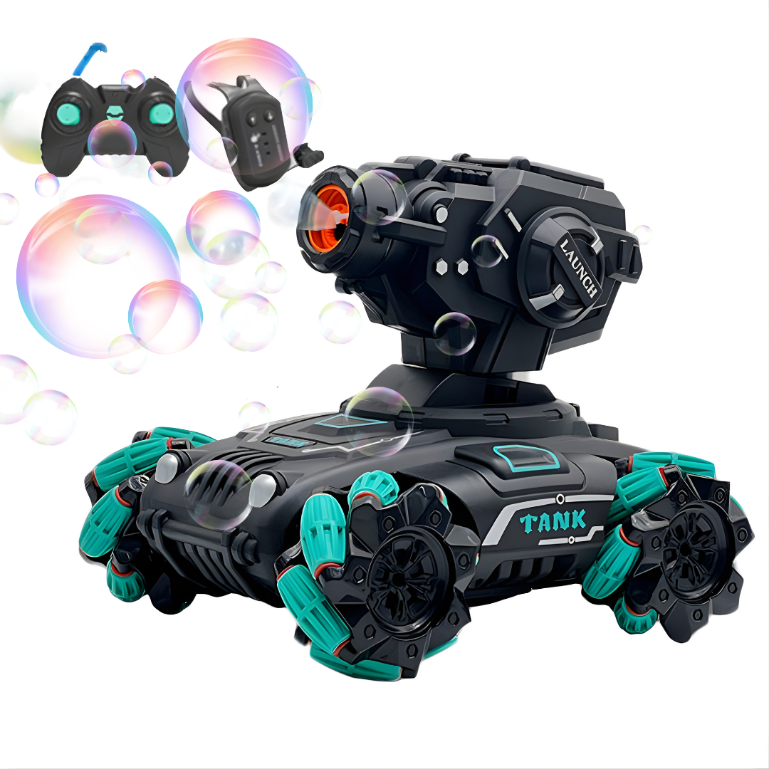 Carro RC 4WD con Burbujas 2.4 G – Luces, música y batería recargable