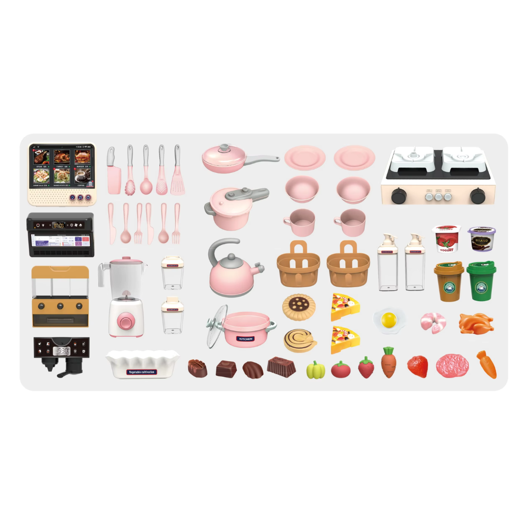 Cocina de Juguete Premium para Niños – Set Completo Unisex 3+