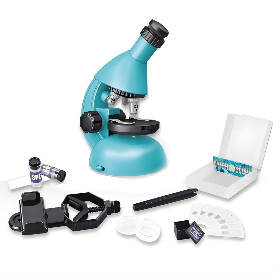 Microscopio de Juguete Educativo STEM | +5 años (Unisex)
