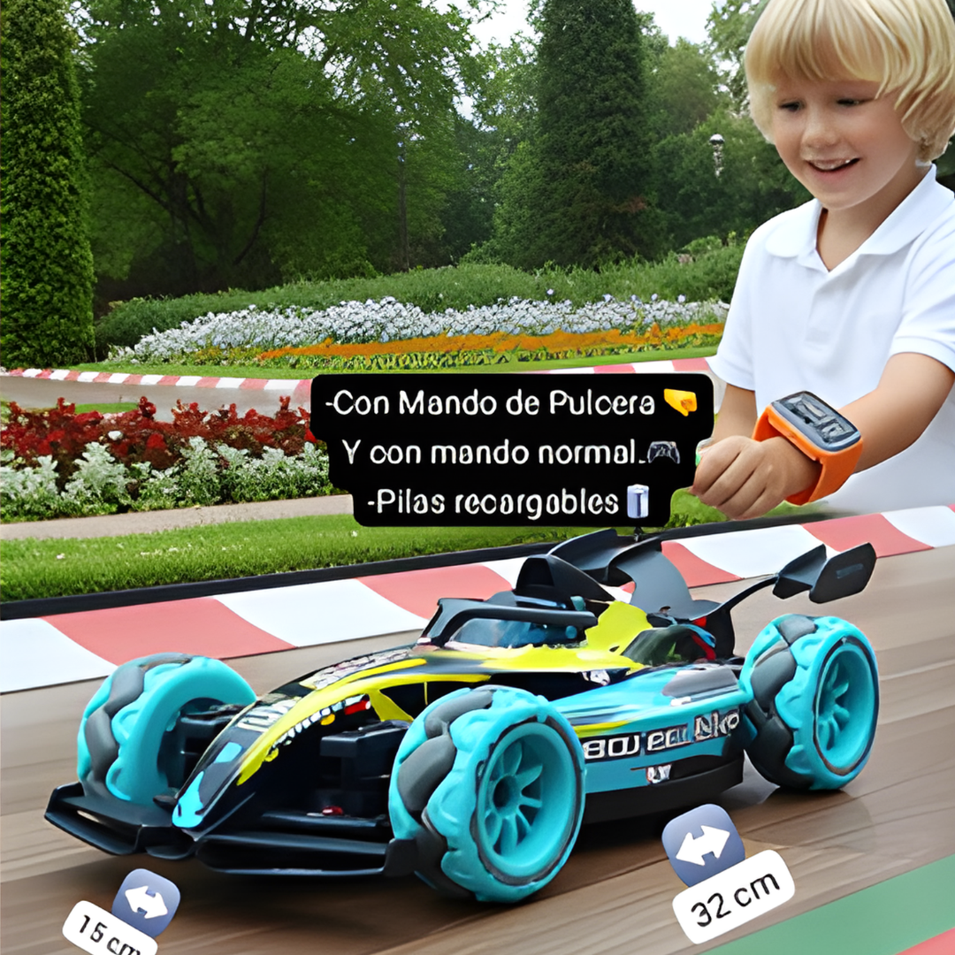 Auto RC Stunt 2.4 GHz con Pulsera de Gestos (Niños)