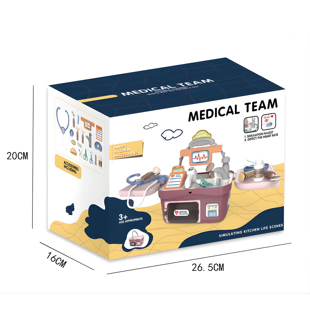 Maletín de Doctor Infantil – Set Médico Educativo (ABS | EN71)