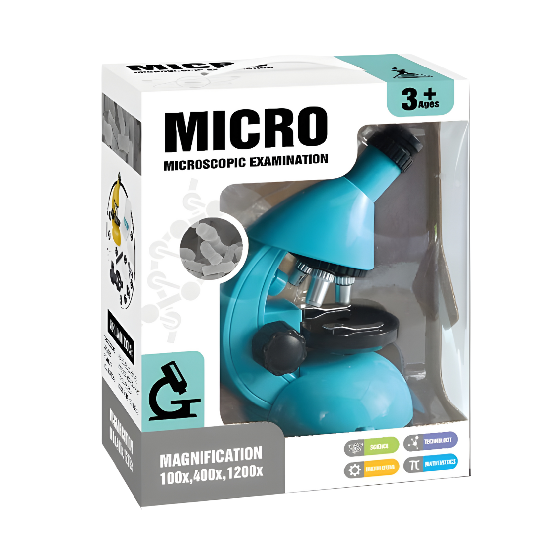 Microscopio de Juguete Educativo STEM | +5 años (Unisex)