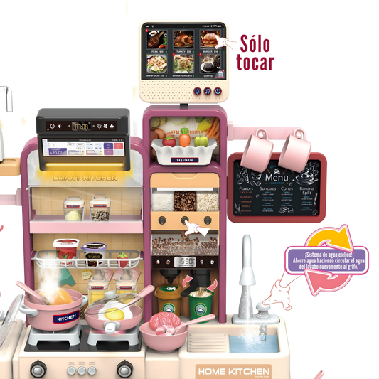 Cocina de Juguete Premium para Niños – Set Completo Unisex 3+