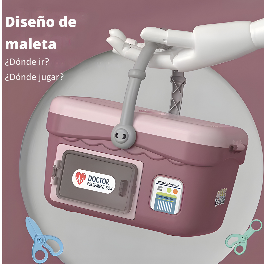 Maletín de Doctor Infantil – Set Médico Educativo (ABS | EN71)