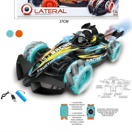 Auto RC Stunt 2.4 GHz con Pulsera de Gestos (Niños)