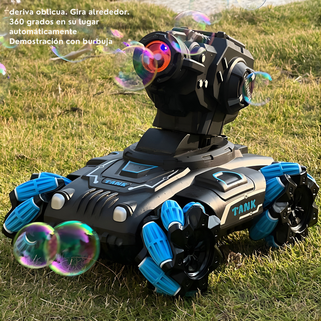 Carro RC 4WD con Burbujas 2.4 G – Luces, música y batería recargable