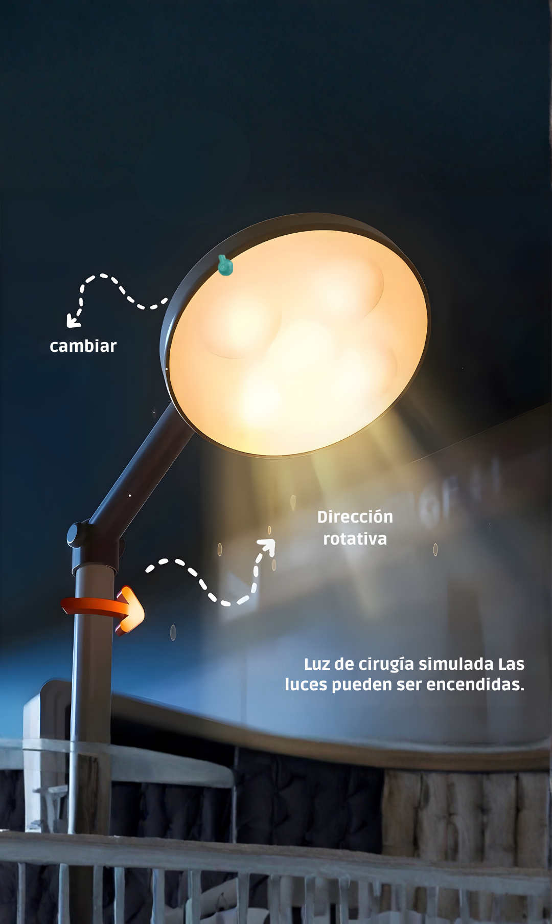 Carro Médico Dentista – Juego de Rol (30 piezas)